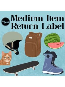 MEDIUM ITEM RETURN LABEL