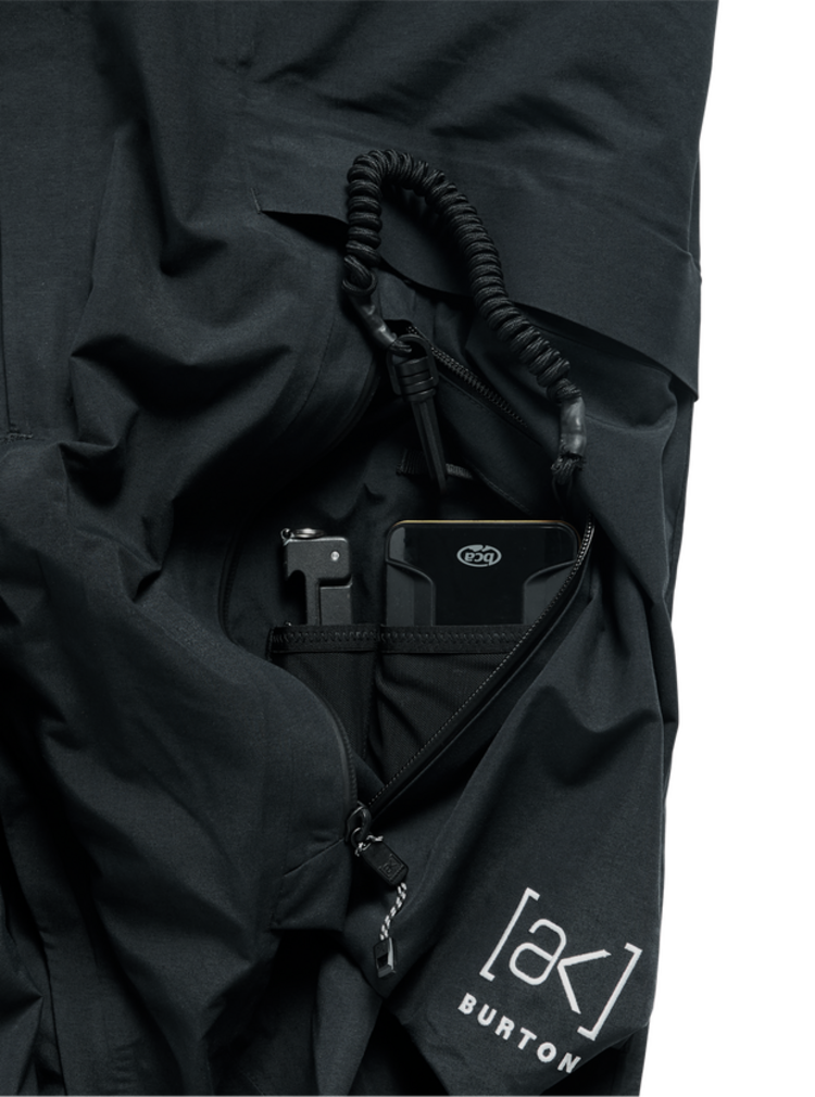 Burton Burton Men's [Ak] Cyclic Gore-Tex 2L Bib Pants | True Black