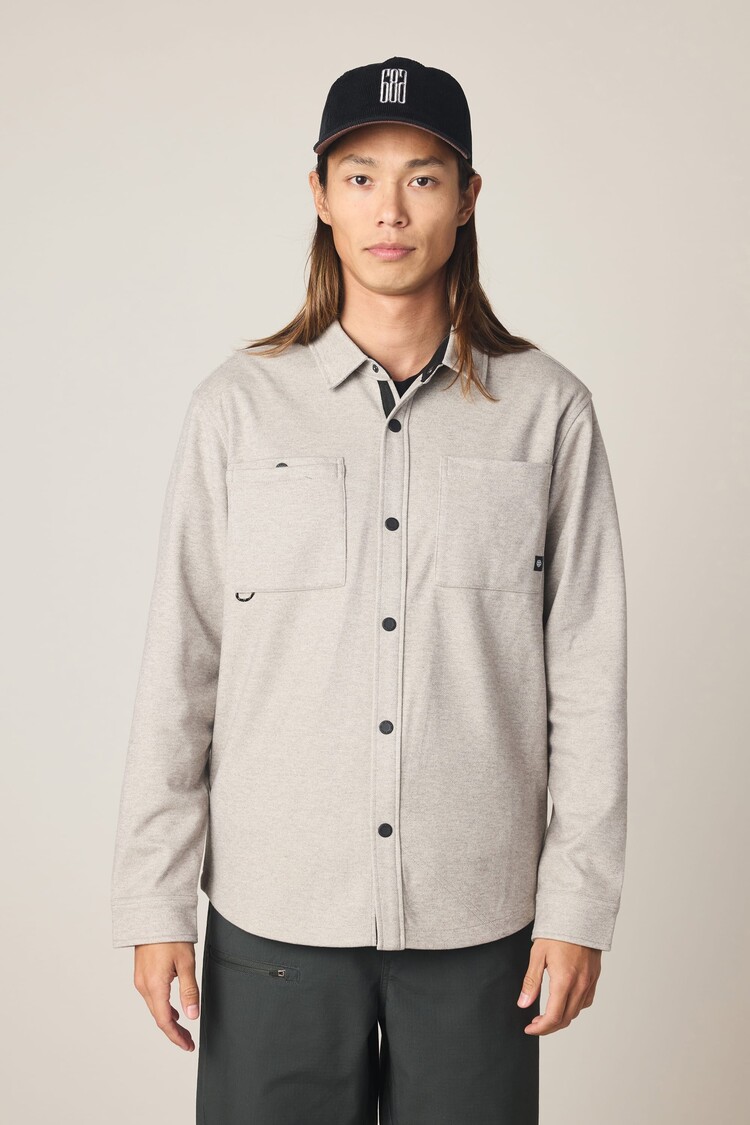 686 Technical Apparel 686 Whisper Knit Flannel | Oatmeal