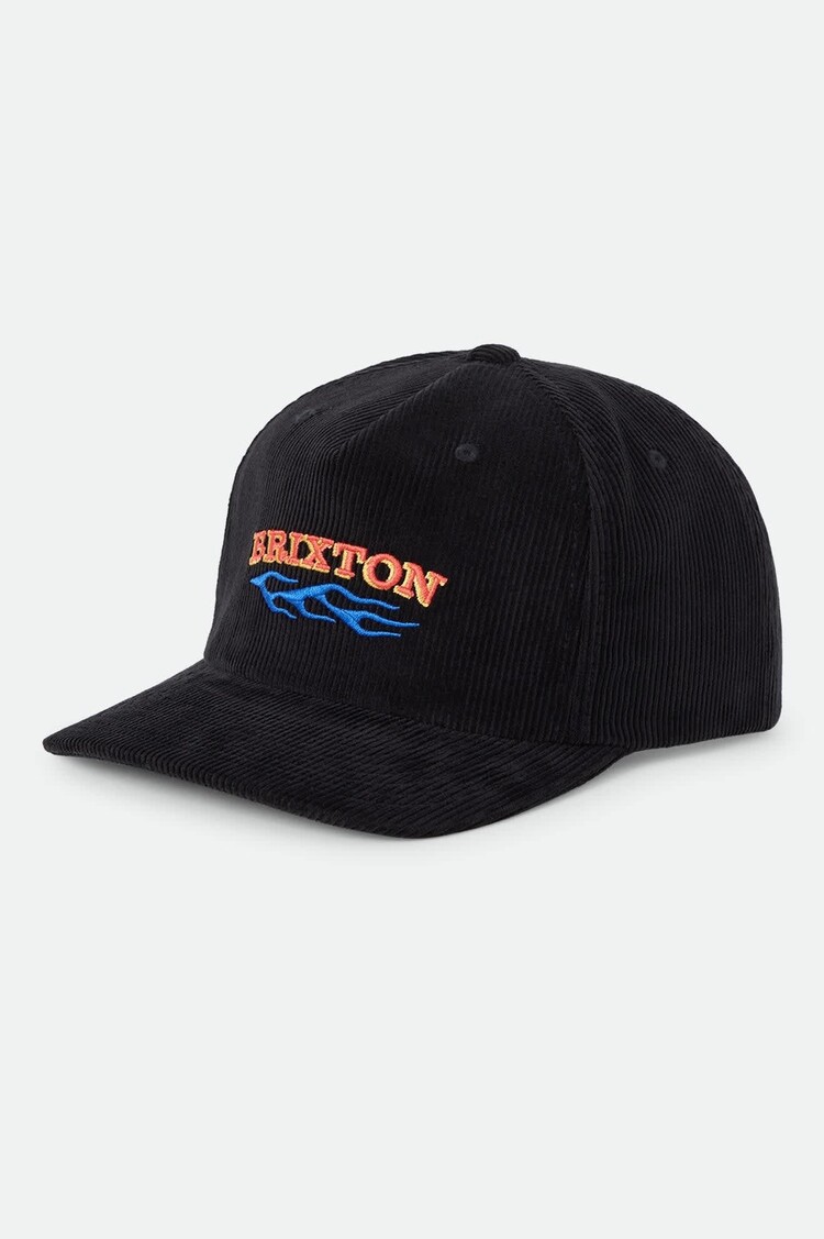 Brixton BRIXTON CLIFTON SNAPBACK BLACK