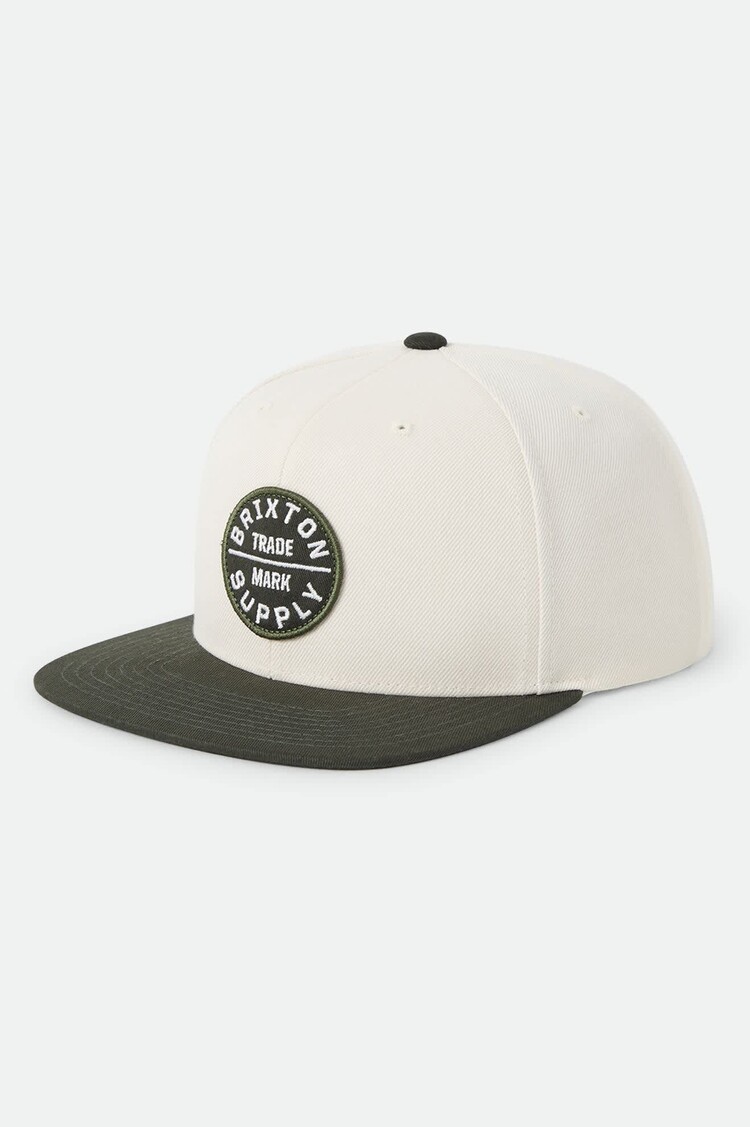 Brixton BRIXTON OATH III SNAPBACK WAX PAPER/D.OLV