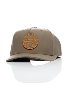 Brixton BRIXTON CREST C MP SNAPBACK D.OLV/CARAMEL