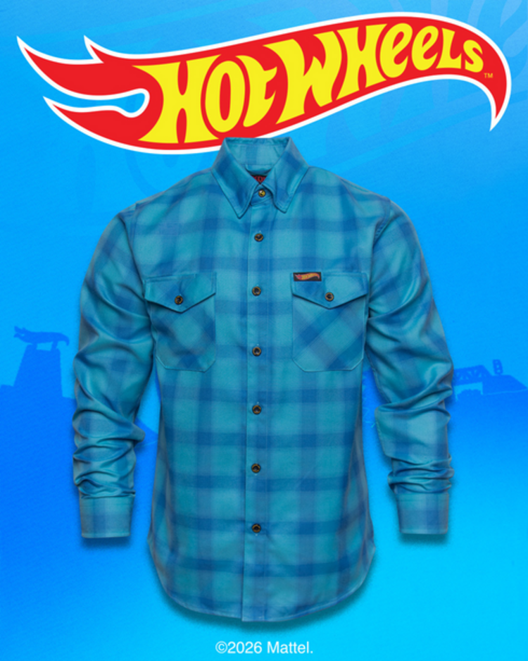 Dixxon DIXXON HOT WHEELS LEGENDS FLANNEL BLUE