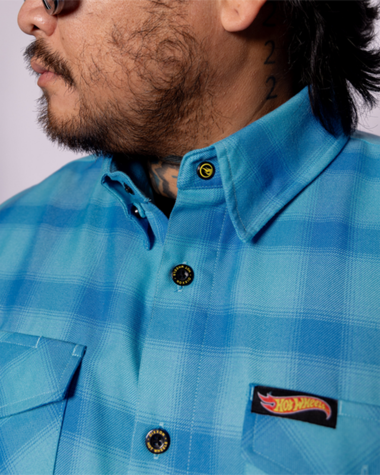 Dixxon DIXXON HOT WHEELS LEGENDS FLANNEL BLUE