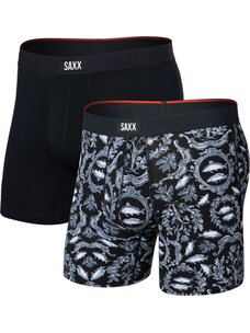 Saxx SAXX VIBE XTRA SOFT COMFORT BB FLY 2PK BKS