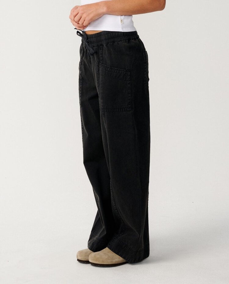 Rip Curl Rip Curl Nova Twill Wide Pant | Wshd Blk