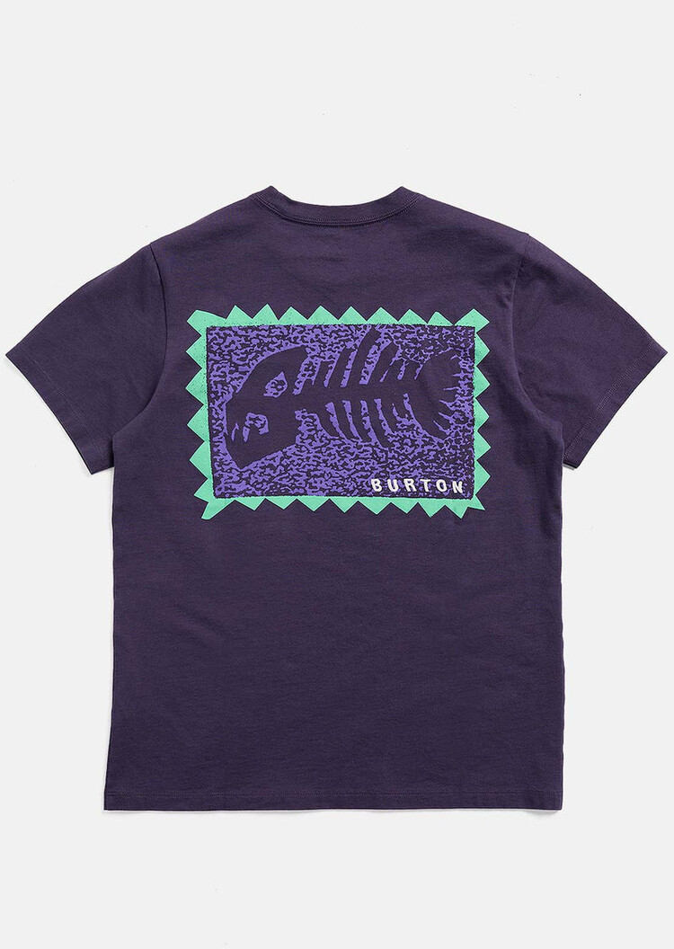 Burton Burton Throwback 1992 Short Sleeve T-Shirt | Nightshade Purple
