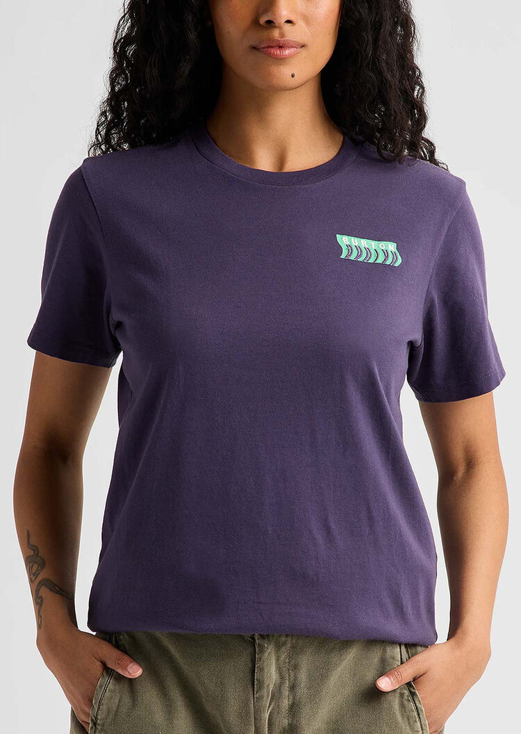 Burton Burton Throwback 1992 Short Sleeve T-Shirt | Nightshade Purple