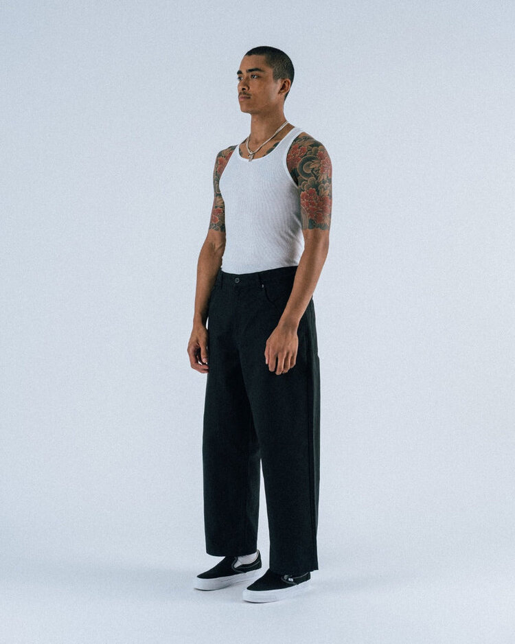 Students Students Curriculum Baggy Twill Pant | Black