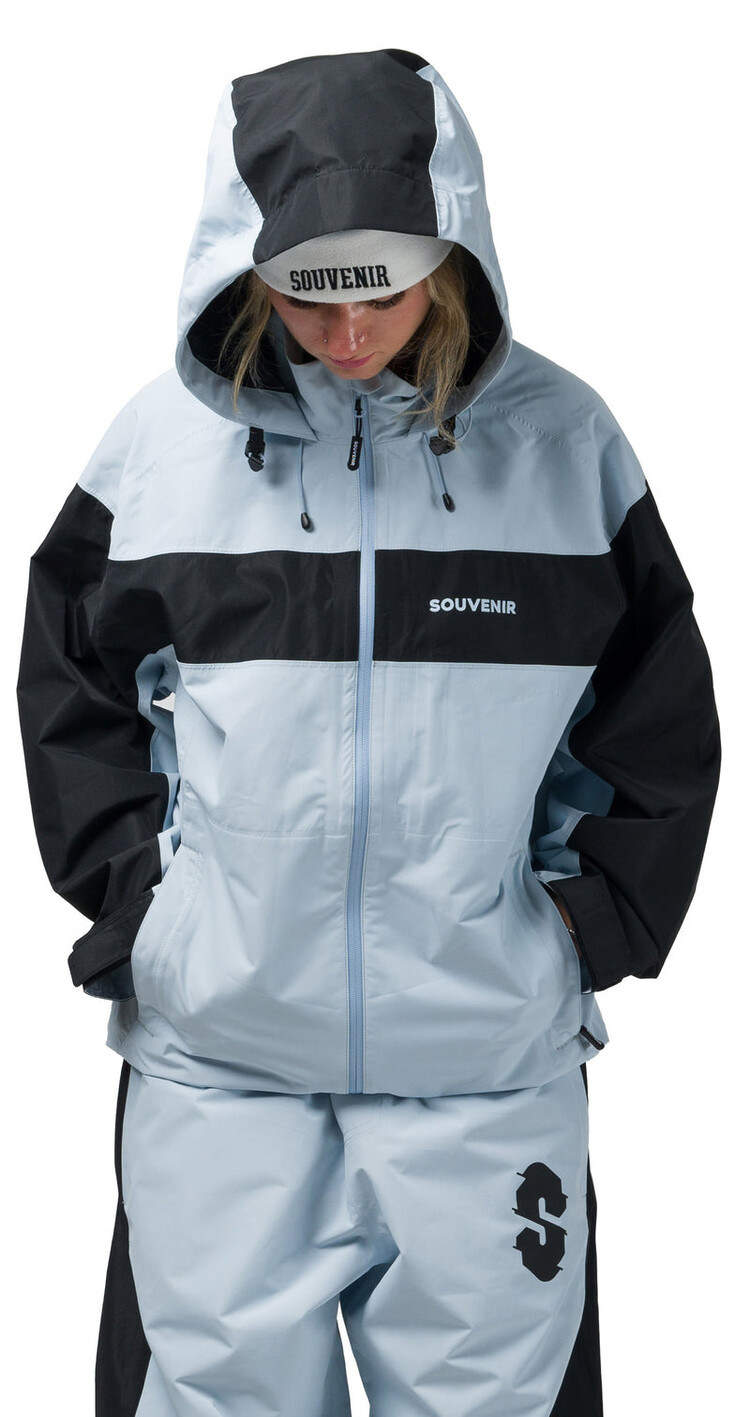 SOUVENIR Souvenir 2.5 Ply Jacket | Blue