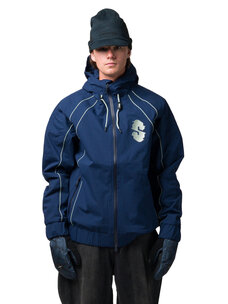SOUVENIR Men's Insulated Track Jacket | Navy
