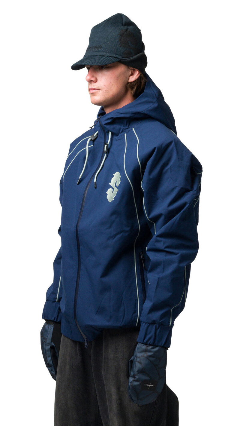 SOUVENIR Souvenir Insulated Track Jacket | Navy