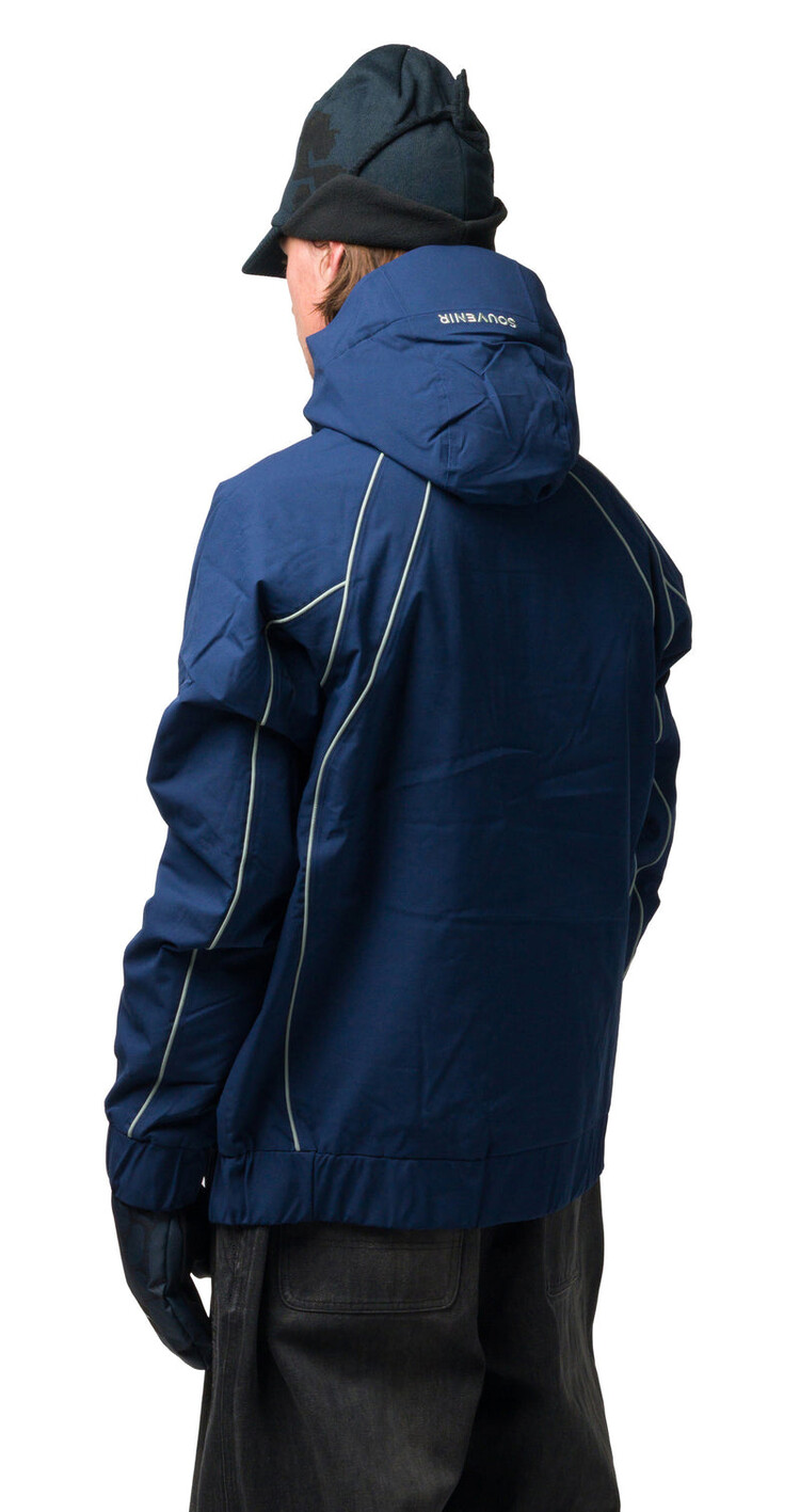 SOUVENIR Souvenir Insulated Track Jacket | Navy