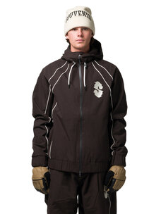 SOUVENIR Souvenir Insulated Track Jacket | Cocoa