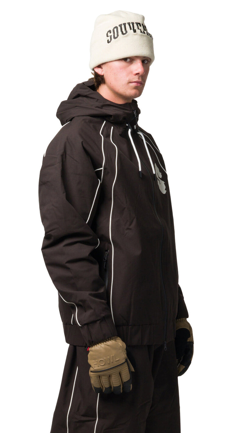 SOUVENIR Souvenir Insulated Track Jacket | Cocoa