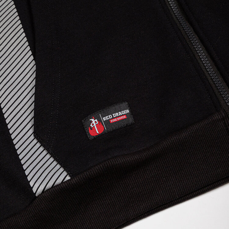 RDS RDS ZIP High Vis Fire Retardant | Black/Red