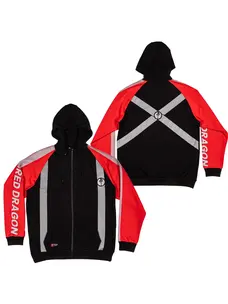 RDS RDS ZIP High Vis Fire Retardant | Black/Red