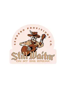Sendero Provisions Co. Big Break Sticker | Tan