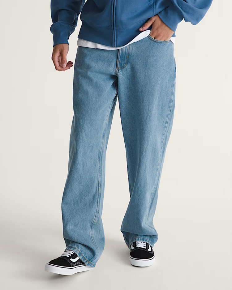 Vans Vans Check-5 Loose Denim Pant | Stonewash Blue