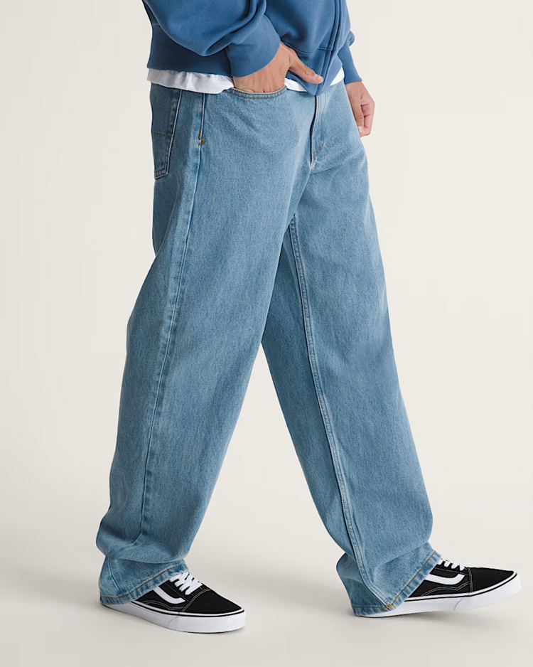 Vans Vans Check-5 Loose Denim Pant | Stonewash Blue