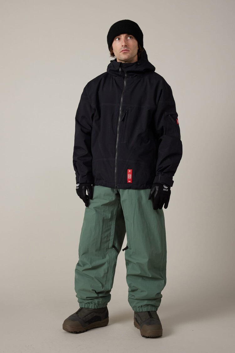 686 Technical Apparel 686 Mens 686 Dojo Shell Pant | Faded Green Crinkle