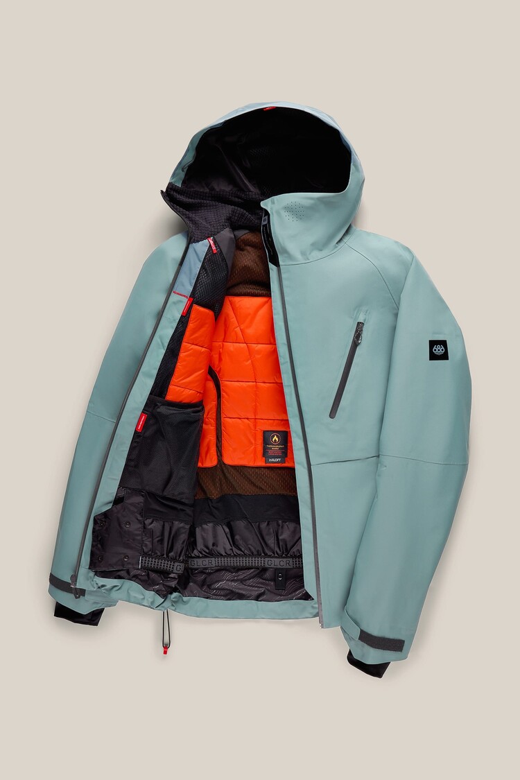 686 Technical Apparel 686 Mens Hydra Thermagraph Jacket | Pale Firn
