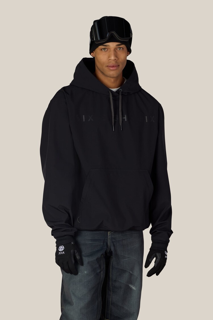 686 Technical Apparel 686 Mens Waterproof Team Hoody | Black