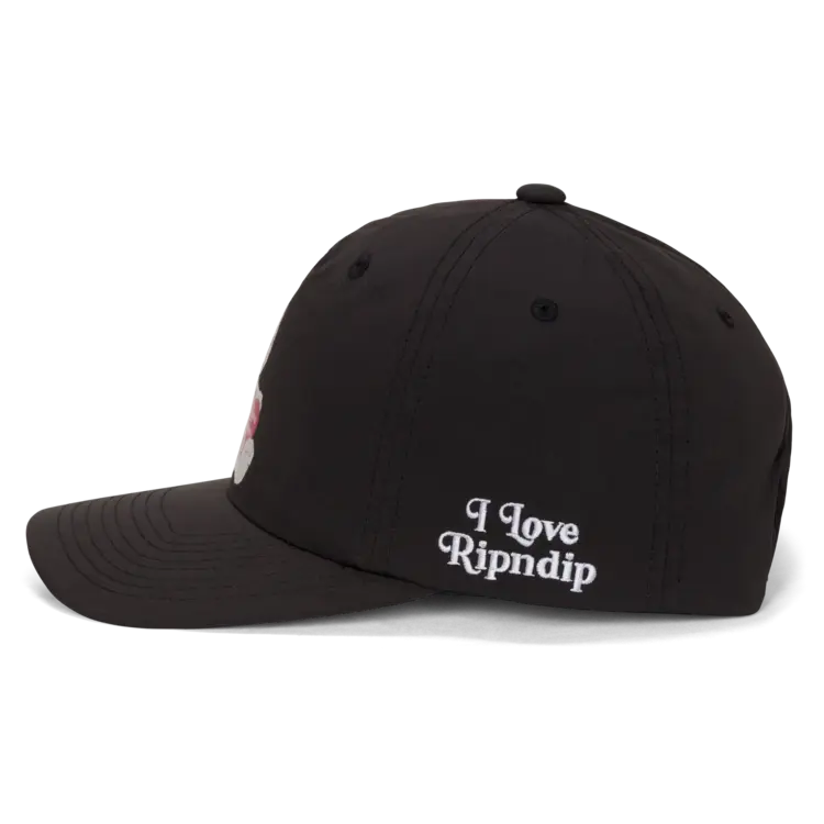 Ripndip Ripndip Snapback I Love Cats | Black