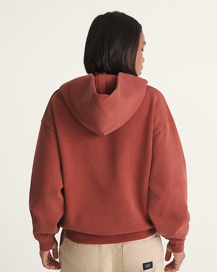 Vans Vans Womens Salton Washed Pullover | Poppy Ember
