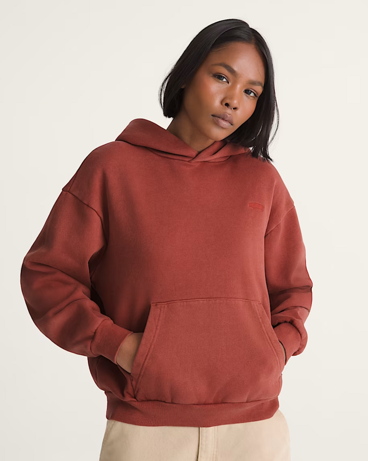 Vans Vans Womens Salton Washed Pullover | Poppy Ember