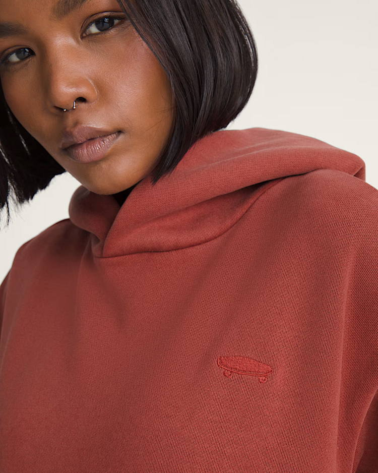 Vans Vans Womens Salton Washed Pullover | Poppy Ember