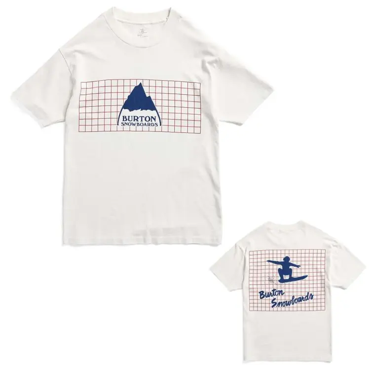 Burton Burton 50/50 80'S Squared Short Sleeve Tee | Stout White