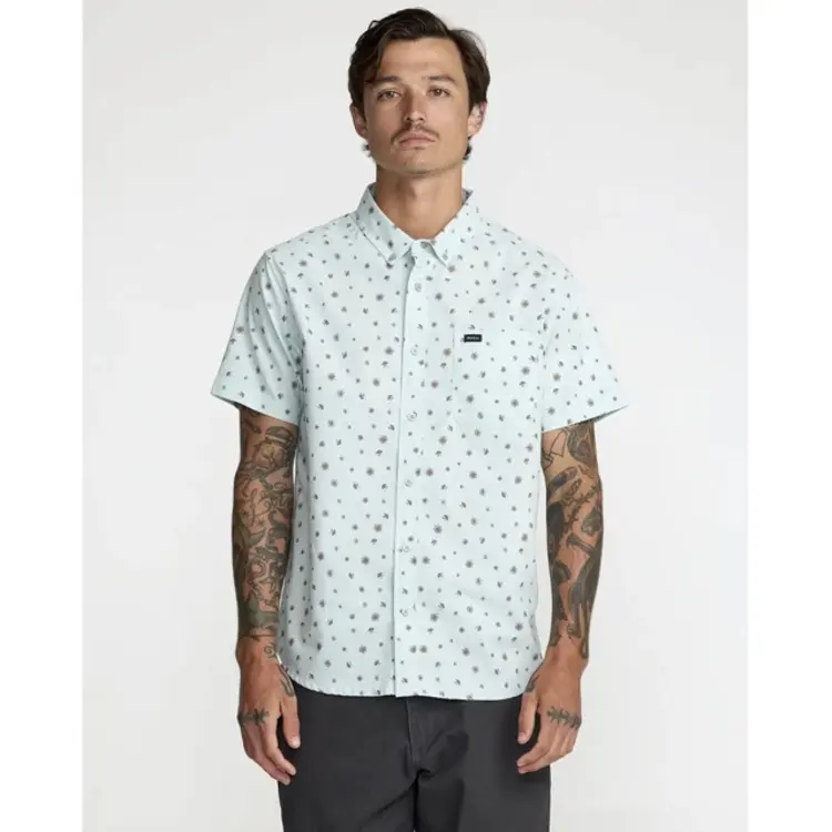 RVCA RVCA Thatll Do Print S/S | Blue Haze