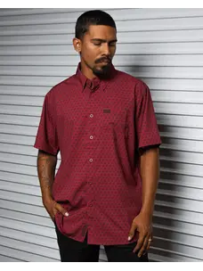 Dixxon Dixxon Party Shirt Hammers | Maroon & Black