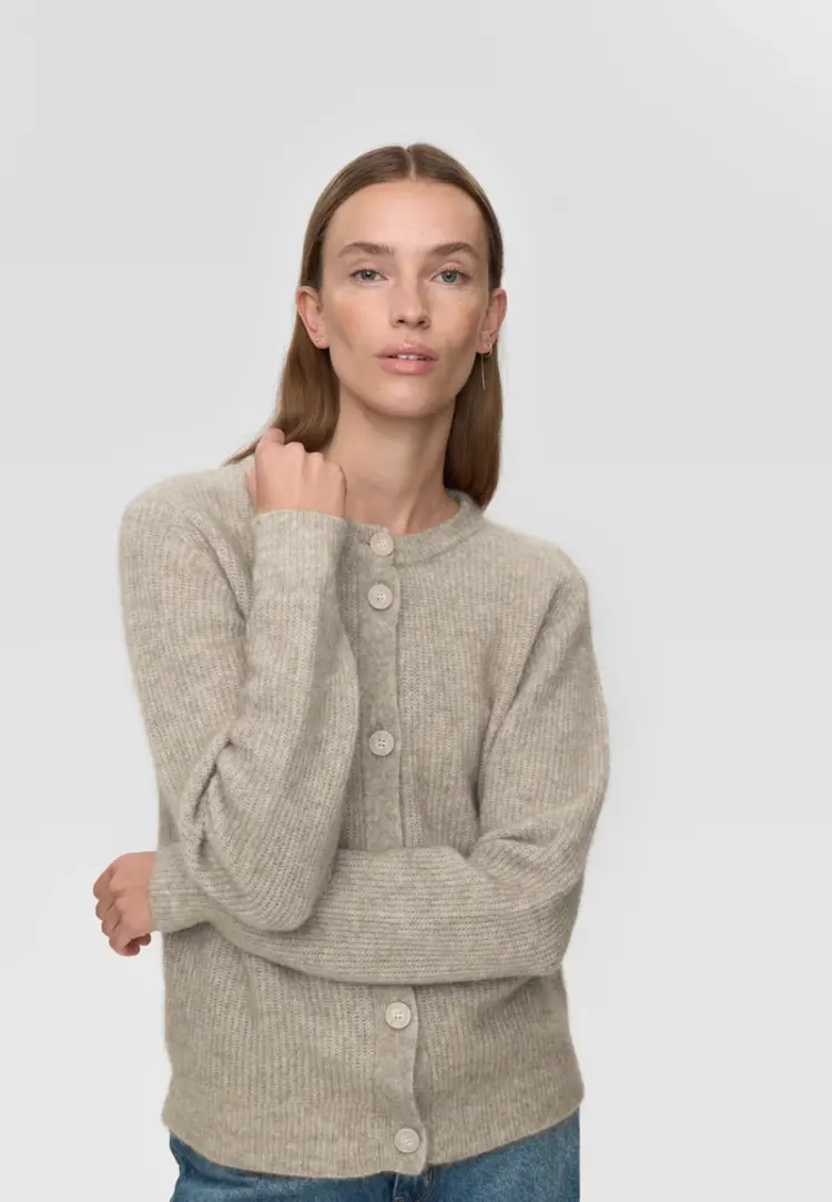 Minimum Minimum W Kora Cardigan 9965 | Warm Sand