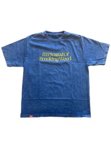 Jacuzzi Jacuzzi Scared Of Weed Mineral Wash Tee | Midnight