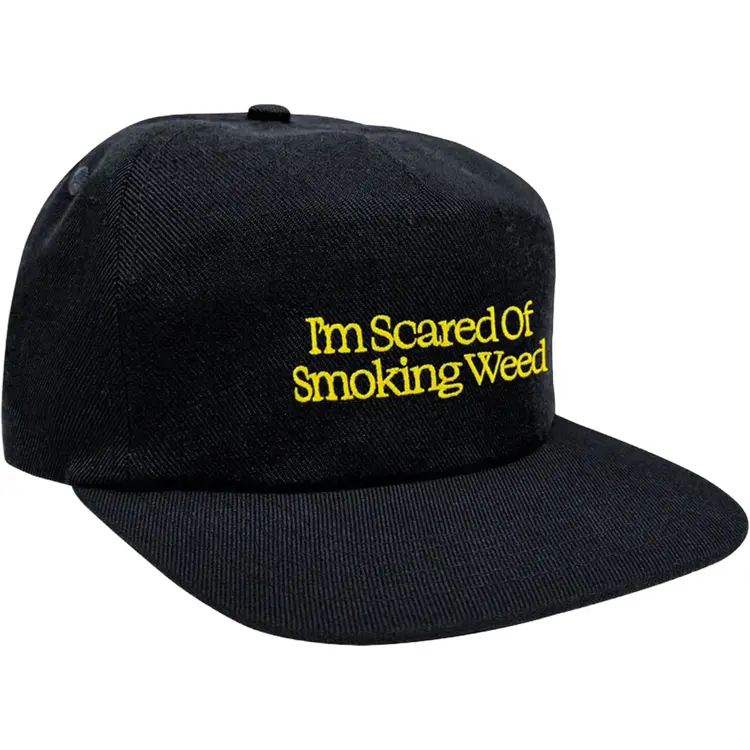 Jacuzzi Jacuzzi Scared Of Smoking Weed | Hat Black