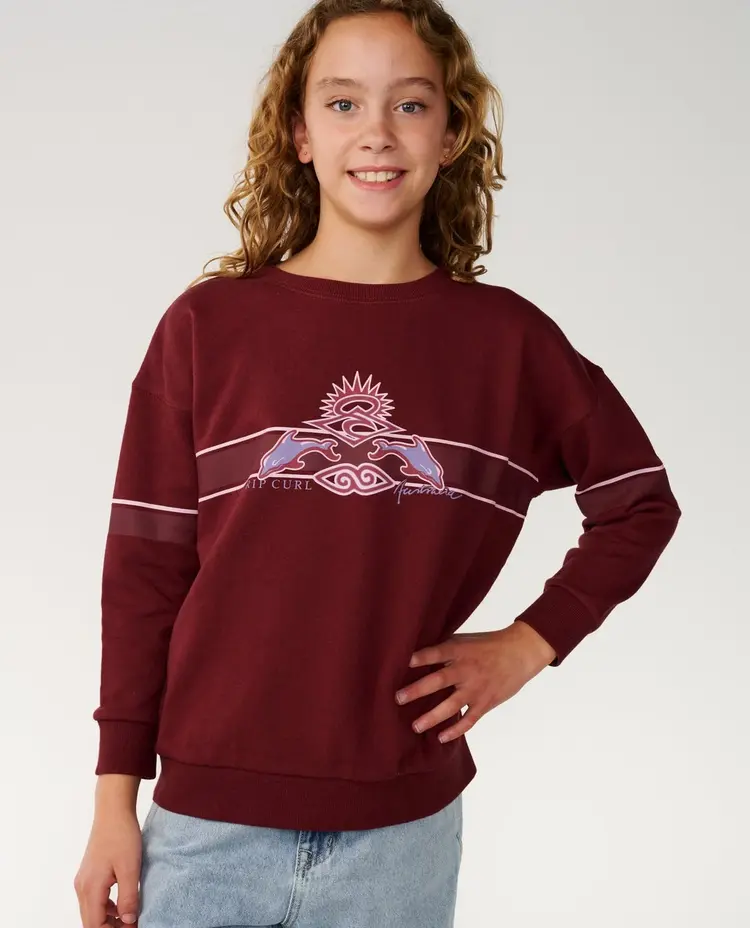 Rip Curl RIP Curl Dolphin Crew | Dark Plum