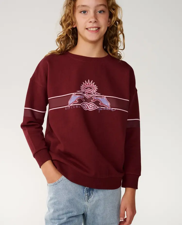 Rip Curl RIP Curl Dolphin Crew | Dark Plum