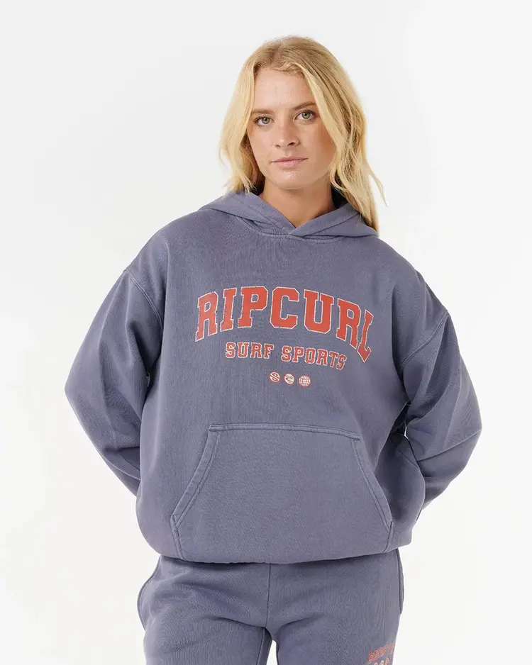 Rip Curl RIP Curl Varsity Sports O/S Hood | Blue Grey