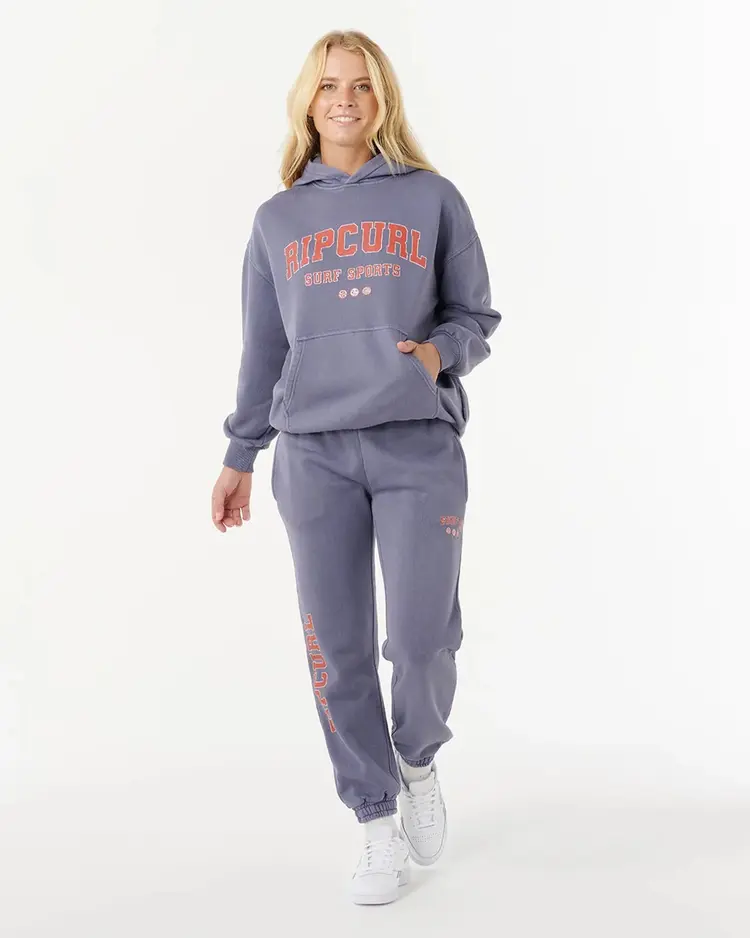 Rip Curl RIP Curl Varsity Sports O/S Hood | Blue Grey