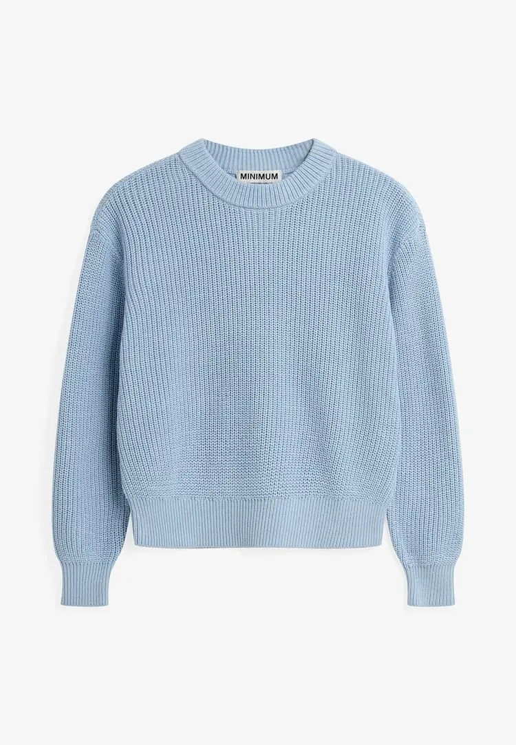 Minimum Minimum W Mikala Jumper G006  | Cashmere Blue