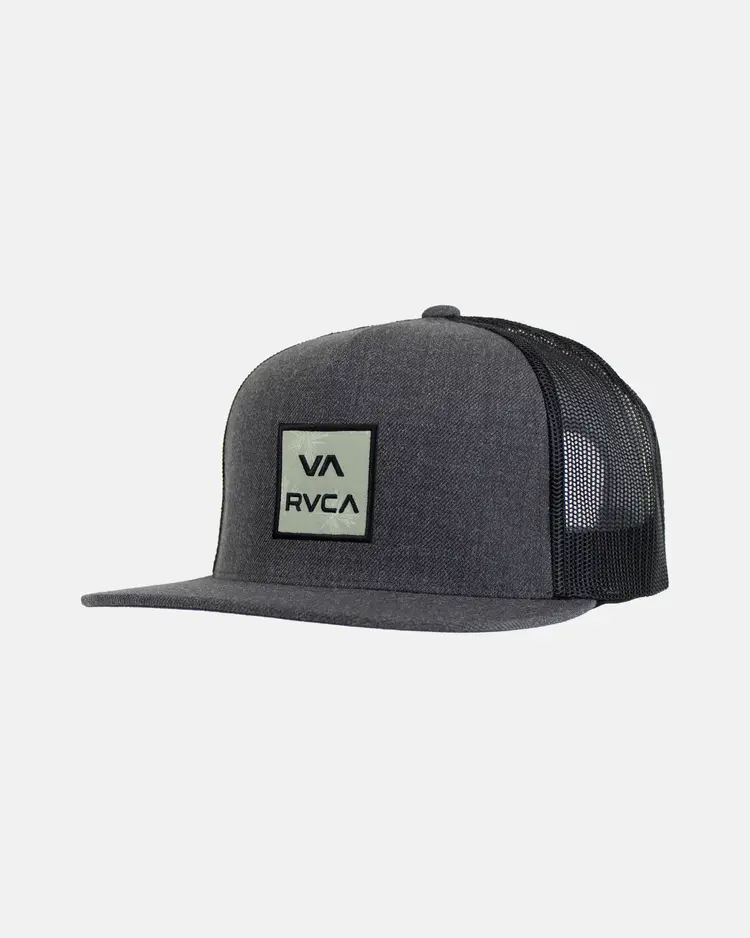 RVCA Rvca VA Atw Print Trucker | Charcoal
