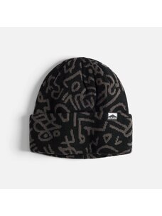 Autumn Soul Camo Beanie | Black