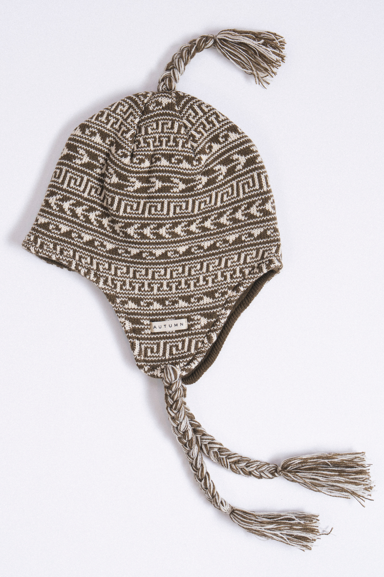 Autumn Swell Ear Flap Beanie | Shell