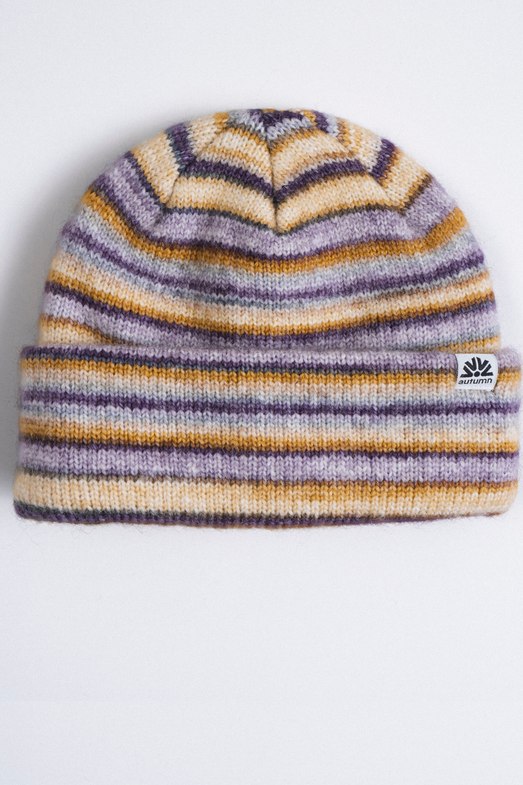 Autumn Fuzz Beanie | Plum