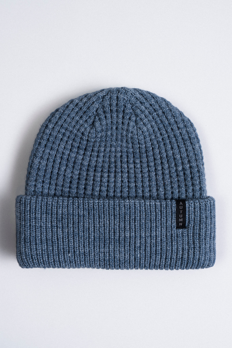 Autumn Thermal Knit Beanie | Ocean