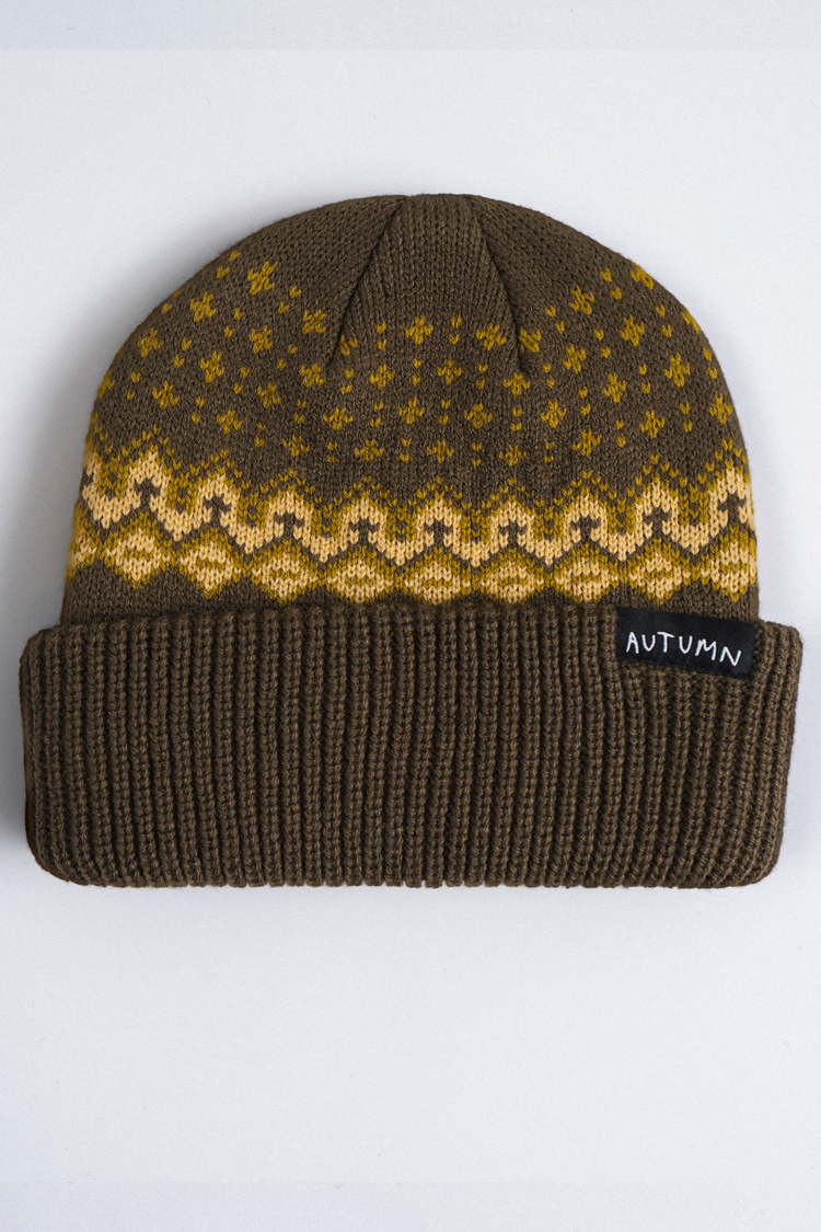 Autumn Fairisle Beanie | Dirt