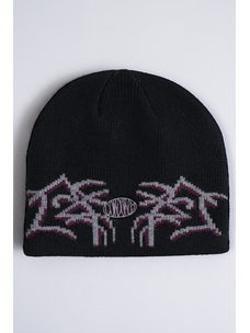 Corduroy Airbrush By Egan Wint Beanie | Black