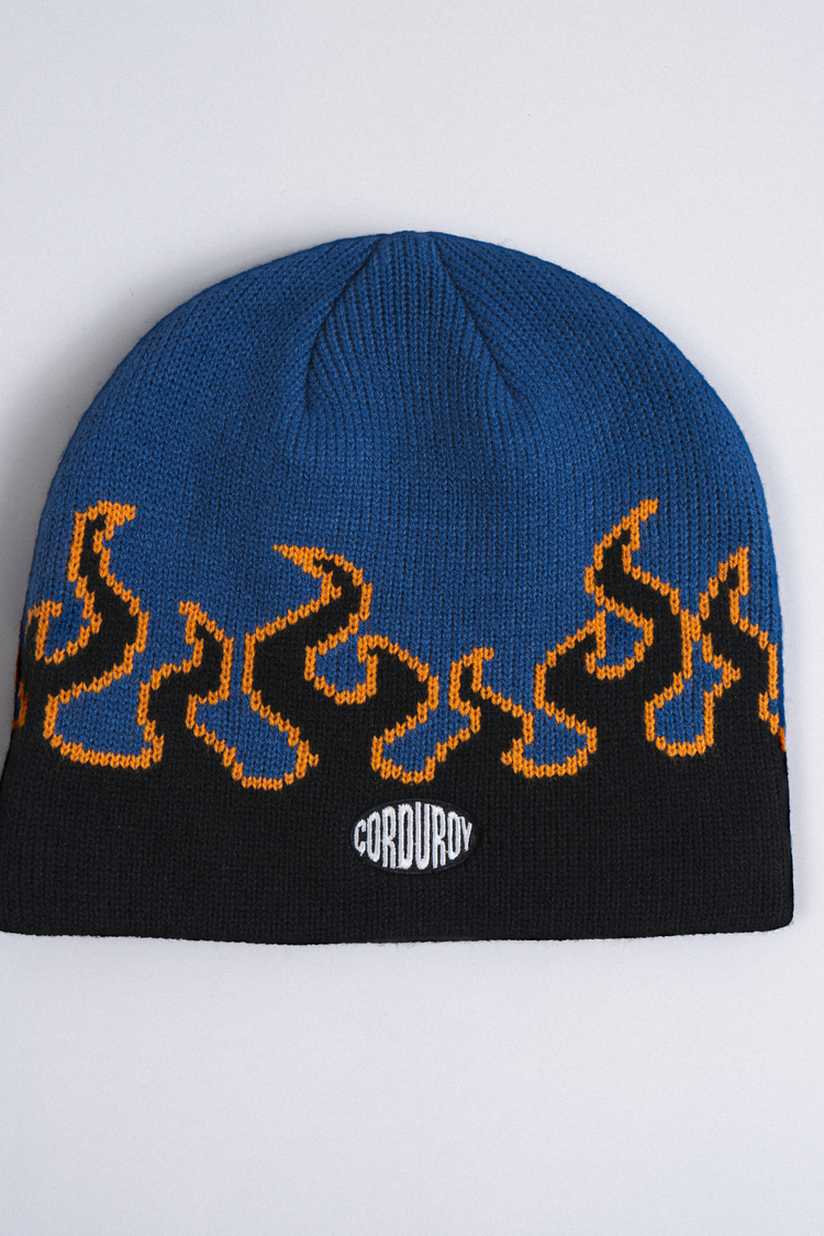 Corduroy LL Burn Skully Toque | Very Blue